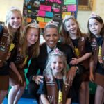 Barack Obama Instagram – On the International Day of Women and Girls in Science, let’s help girls everywhere pursue careers in science, technology, engineering and math.

At the White House Science Fairs, we used to invite young people from across the country to share their ideas and hard work. I always looked forward to it. One year, I met this talented group of Girl Scouts from Tulsa, Oklahoma who saw the impact of devastating floods in Colorado and designed a flood-proof bridge using Lego bricks. They also brought me some pretty great headgear. 

Our world is better with the ideas and perspectives of girls like them. So let’s make sure we do our part to give them the support and tools they need to reach their full potential.