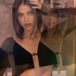 Barbara Palvin Instagram - 🖤 @owengould @tobimakeup @emporioarmani