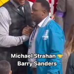 Barry Sanders Instagram - Barry Sanders is here cheering on the @detroitlionsnfl 🦁 📺: 6p ET on FOX