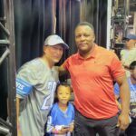 Barry Sanders Instagram - Another great show in Chicago. @tpolamalu @reggie_jackson @joemontana and the fans...