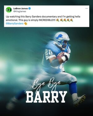 Barry Sanders Thumbnail - 12.4K Likes - Top Liked Instagram Posts and Photos