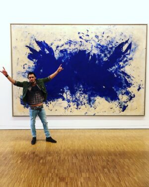 Bartosz Gelner Instagram - Kleine grenzen in blau...
sztuka wśród sztuki vol. 3
#art#museum#yvesklein