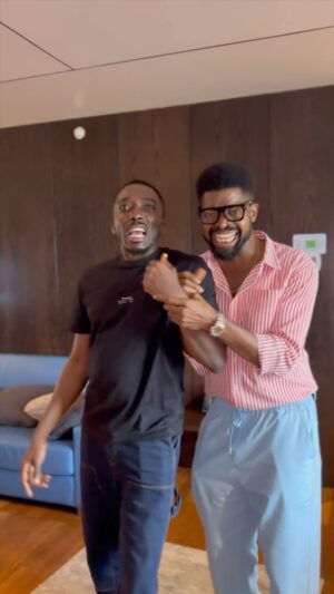 Basketmouth Instagram - Tonight is for @officialbovi

@ogusbaba