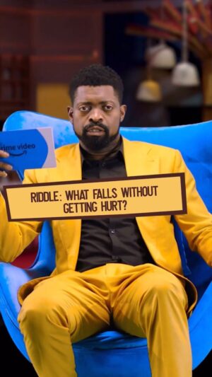 Basketmouth Instagram - I know I am right sha, nobody can tell me otherwise. @primevideonaija