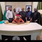 Basketmouth Instagram - His Excellency & His Cabinet. @okeybakassi @igosave @mrfunny1_ @senatorcomedian @romeo_wj