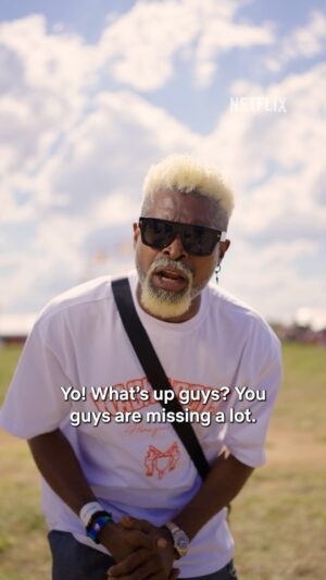 Basketmouth Instagram - Bringing the Naija vibe to the #heyneighbourfest with @naijaonNetflix. 

@heyneighbourfest 
#ItsAFullHouse