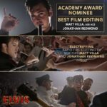 Baz Luhrmann Instagram - CM and I are so thrilled for all our great collaborators that brought ELVIS back into the building. A BIG collective thank you to the Academy for these nominations. #elvismovie ⚡️