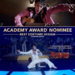 Baz Luhrmann Instagram - CM and I are so thrilled for all our great collaborators that brought ELVIS back into the building. A BIG collective thank you to the Academy for these nominations. #elvismovie ⚡️