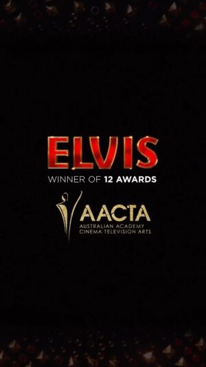 Baz Luhrmann Instagram - So many artist and actors held this film up like a precious baby through the period of Covid and it was emotional to see those artists of every form acknowledged so warmly by @aacta (our Australian Academy)