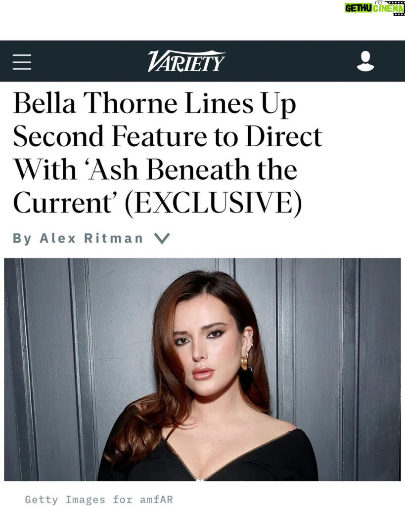 Bella Thorne Instagram - Here we go again ASH 💙🦈💧 ….what’s ur favorite line ?🥺➡ Thank you so much!! @variety