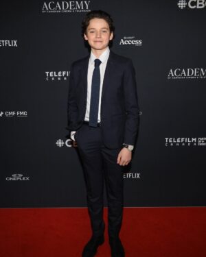 Benjamin Evan Ainsworth Instagram - What an amazing welcome back to Toronto at the Canadian Screen Awards last night! It’s always a blast being in Canada, which has become my second home! Thank you to everyone who supported and voted for Son of a Critch in the Audience Choice Awards, too. Fingers crossed for a result on Sunday night as we are in the final 3! Exciting times.

📷 : @georgepimentel1 Thanks for capturing these memories so beautifully!