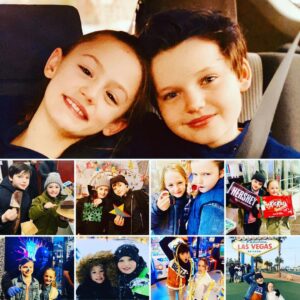 Benjamin Evan Ainsworth Instagram - I’ve had the best time filming The Haunting of Bly Manor with the very talented Amelie Bea Smith whilst in Vancouver! She has been my sister on screen and my best friend behind the scenes! Amelie has shared every step of this crazy adventure with me! ‘Smithworth’s’ forever ! ❤️😊#thehauntingofblymanor