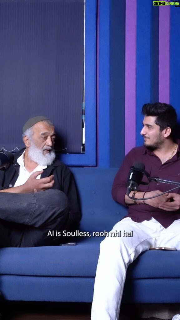 Bhavin Bhanushali Instagram - What a new perception on AI with Mr. Lucky Ali ❤️ Watch the whole podcast on my YouTube channel. Link in bio. #luckyali #bhavinbhanushali #podcast @officialluckyali