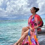 Bipasha Basu Instagram - My forever kind of place ❤️🧿 . . .. . . @radissonbluresortmaldives @ncstravels @limerickofficial @eshaamiin1