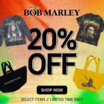 Bob Marley Instagram - NOW through Tuesday! 🛍️🏷️ take 20% OFF select items on the @marleyshop web store at the link in bio ✌🏾 #bobmarley #reggae #holidaysale #blackfridaysale #cybermondaysale #bandmerch #artistmerch
