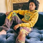 Bob Marley Instagram - Ziggy son Gideon and the new #BobMarley x @onlineceramics collab. Shop the full collection at the link in story. #onlineceramics #reggae #football #soccer #apparel #collab