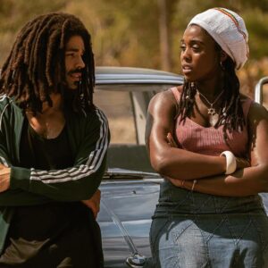 Bob Marley Instagram - From @lashanalynch, who plays @officialritamarley in @onelovemovie :
No. 1 at the box office! And your reviews are making me feel some type of way. Proud and thankful for all the love for #OneLoveMovie. A movie for the people 💚💛🖤
