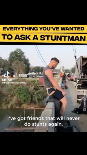 Bobby Holland Hanton Instagram - Getting real about stunts. 

One of my favourite interviews. Thanks @joe_co_uk 
 🙌

#stuntman #howitsdone #stuntdouble #chrishemsworth #thor #extraction #didyouknow