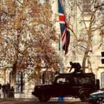 Bobby Holland Hanton Instagram – Anyone need a transit van man? Just shooting movies 🎥 at Buckingham Palace #casual photo credit @littlelowey what a photographer