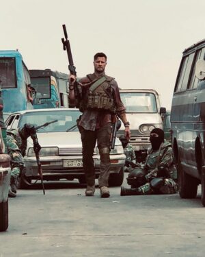 Bobby Holland Hanton Instagram - Coming in hot to join the Extraction 2 @netflixfilm press tour , with a bunch of absolute legends! See you 🔜 #letsgo #extraction2 #netflix #throwback