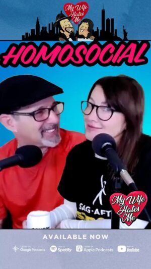 Bonnie McFarlane Instagram - POV your husband is homosocial . Brand new #MyWifeHatesMe Out Now!!
