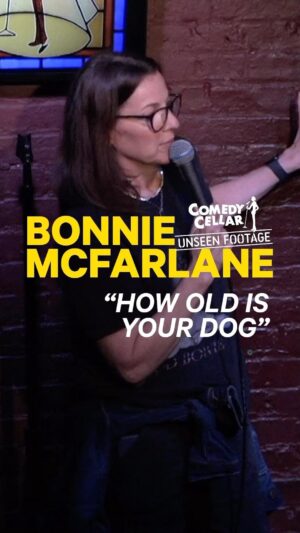 Bonnie McFarlane Instagram - Stop asking @bonniemcfarlane how old her dog is! #comedy #standup #dogs #pets #darkhumor