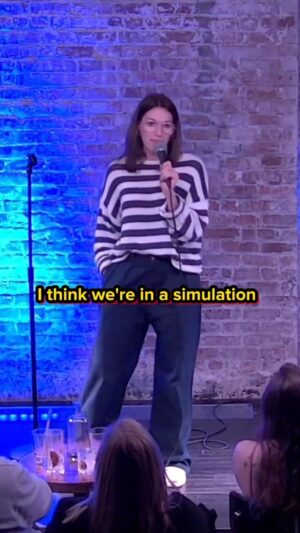 Bonnie McFarlane Instagram - None of this is real
.
.
#njcomedy #nycomedy #standupcomedians #comedycentral #allthingscomedy #womenincomedy #womenarentfunny #bonniemcfarlane #thestandnyc #tonightshow #jimmyfallon #simulation #simulationtheory #fypシ