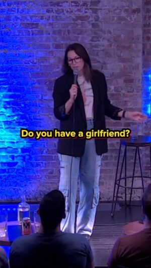 Bonnie McFarlane Instagram - No pod today so I’m imparting my wisdom on this guy instead
.
.
#njcomedy #nycomedy #standupcomedy #standupcomedians #comedycentral #allthingscomedy #tonightshow #jimmyfallon #womenincomedy #womenarentfunny #bonniemcfarlane #singlelife #nycsingles #eastvillage #fypシ