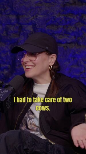 Bonnie McFarlane Instagram - New episode of @helpwithnatalie out now! With Dairy Queen @bonniemcfarlane 🐄 🤍🐓