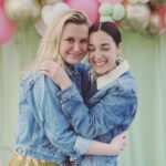 Bonnie Somerville Instagram - Showered with so much love . My oldest friend in LA .beyond grateful ,Best maid of honor @janesabet & my best Friend. And all of you there including my amazing stepdaughters. Luckiest wife ever. Long Beach, California