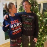 Bonnie Somerville Instagram - I got you this year @dave_mcclain !!! Waited a FULL year to whip out this baby after getting it on @etsy the day after Christmas last year! I can’t wait to argue this point with you every Christmas for the rest of our lives my Hubby-to-be. I love you. Merry Christmas everyone! Yippie Kai yay Santa! 🎄