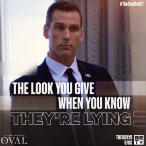 Brad Benedict Instagram - Bad idea to lie to this guy. #theovalonbet #agentkyle
.
.
New episode coming at you tonight at 9pm on @bet #tylerperry