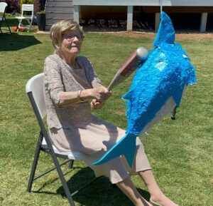 Brad Benedict Instagram - 100 years young today! The world’s newest centenarian. We are so lucky to have you Gammy. Your spirit and constant laughter make the whole world a little younger and lighter and happier. We love you to the moon and back. We have so many more memories to make. 110 here we come! #centenarian #100yearsyoung #happybirthday