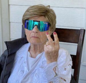 Brad Benedict Instagram - 100 years young today! The world’s newest centenarian. We are so lucky to have you Gammy. Your spirit and constant laughter make the whole world a little younger and lighter and happier. We love you to the moon and back. We have so many more memories to make. 110 here we come! #centenarian #100yearsyoung #happybirthday