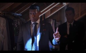 Brad Benedict Instagram - Good vs Evil. Dark vs Light. Yin vs Yang. Water boarding vs Healthy Communication. Kyle vs The World. 
.
.
These are a few screen grabs from a recent episode of @theovalonbet from our awesome season 3 #cinematographer @mlines_dp. I love how he helped tell our story by shaping light. #goodvsevil #yinyang #theovalonbet #tylerperry