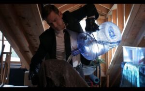 Brad Benedict Instagram - Good vs Evil. Dark vs Light. Yin vs Yang. Water boarding vs Healthy Communication. Kyle vs The World. 
.
.
These are a few screen grabs from a recent episode of @theovalonbet from our awesome season 3 #cinematographer @mlines_dp. I love how he helped tell our story by shaping light. #goodvsevil #yinyang #theovalonbet #tylerperry