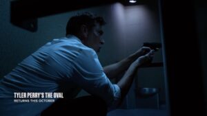 Brad Benedict Instagram - 22 all new episodes coming at you in October for season 4 of @theovalonbet. The ride continues! And Kyle’s behavior won’t be getting any better 😈 #theovalonbet #season4 #tylerperry #kyleflint