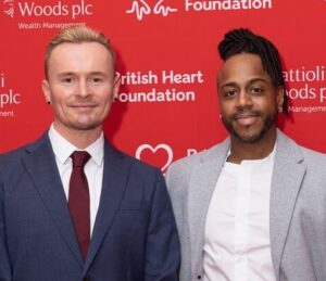 Bradley Mcintosh Instagram - British Heart Foundation, thank you so much for having us at your Heart Hero Awards last night. What an incredible event to recognise and celebrate the people who have gone above and beyond for @the_bhf this past year. It was our deepest honour to present the award to all our CPR Heroes across the UK. Thank you again for having us - and thank you for all the tireless work that you do
#BritishHeartFoundation
#HeartHeroAwards