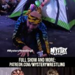 Brandon Bogle Instagram - Pro wrestling inside of a tent! #mysterywrestling #prowrestling #tent #camping #campinglife #indie #wrestling #manscout #funny Gatineau/Ottawa