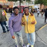 Brandon Gilpin Instagram - Stay Young & Turnt 🤩🥳 ~ Big Bird 💛 #spelhousehomecoming Birthday + Homecoming = Successful Chaos🕺🏾😵‍💫 #ShowTimeBrando #homecoming #BrandonGilpin #Young&turnt #spelhouse #morehouse Morehouse College