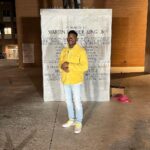 Brandon Gilpin Instagram - Stay Young & Turnt 🤩🥳 ~ Big Bird 💛 #spelhousehomecoming Birthday + Homecoming = Successful Chaos🕺🏾😵‍💫 #ShowTimeBrando #homecoming #BrandonGilpin #Young&turnt #spelhouse #morehouse Morehouse College