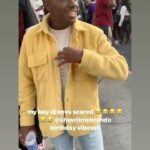 Brandon Gilpin Instagram - Stay Young & Turnt 🤩🥳 ~ Big Bird 💛 #spelhousehomecoming Birthday + Homecoming = Successful Chaos🕺🏾😵‍💫 #ShowTimeBrando #homecoming #BrandonGilpin #Young&turnt #spelhouse #morehouse Morehouse College