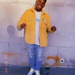 Brandon Gilpin Instagram - Stay Young & Turnt 🤩🥳 ~ Big Bird 💛 #spelhousehomecoming Birthday + Homecoming = Successful Chaos🕺🏾😵‍💫 #ShowTimeBrando #homecoming #BrandonGilpin #Young&turnt #spelhouse #morehouse Morehouse College