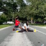 Brandon Gilpin Instagram - Hadd to hit Da #LiteFeetChallenge 💥 on Da Famous block W/ Twinnn @yungbbq 🔥💃🏾🕺🏾 She took me Outta Retirement 😂 THAT SPLITTT DOEEEEEEE???? 🔥🔥 #ShowTimeBrando #YungBbq #happyFriday
