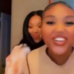 Brandy Norwood Instagram - Me and my one and only @syraismith rocking out to @timbaland ♥️ hope this makes y’all smile. Drop a 😊 In the comments #motherdaughter #HappySaturday