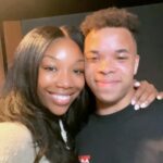 Brandy Norwood Instagram - My weekend was so full of beautiful moments that I appreciate. From seeing amazing talent with @todrick dance to our new song #clickclack on his new album - @henrymasks 🤍 a low key eclipse -cooking up some magic with @jamesfauntleroyii x @theofficialamorphous - a birthday celebration for @jessicabettsmusic with @niecynash1 and some amazing people…. So much fun♥️ swipe to the end for the cutest little moment to twin with #princessmoana🌺 @thedisneyprincesses