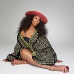 Brandy Norwood Instagram - 👑 #brandy in @haleia - @gladystamezmillinery - @casadeiofficial -