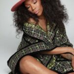 Brandy Norwood Instagram - 👑 #brandy in @haleia - @gladystamezmillinery - @casadeiofficial -
