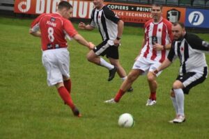 Brett Johns Instagram - Last Sunday I played a Charity Football match with @otbpromotions_ to raise money for @swansea_veterans_hub 

Had a fantastic day!
Just wanted to thank everyone who was able to make the event happen!
Can’t wait until next year!

Lost count how many times I skinned Angel Rangel……. 🥵😭