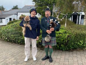 Brett Johns Instagram - The Wife, The Dog and Gretna Green. ❤️🙏